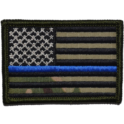 US Flag Thin Blue Line