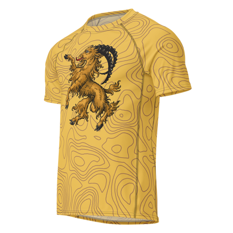 The Goat Jiu-Jitsu Short Sleeve Rash Guard