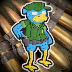 Sketch's World © Military Police Blue Falcon